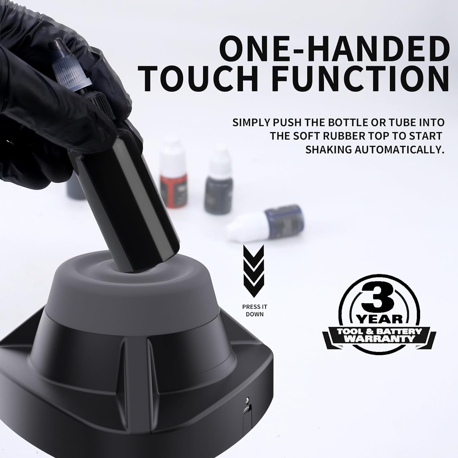 INKSOUL®️  VM-300 Mini Vortex Mixer 10000RPM Lab Mixer