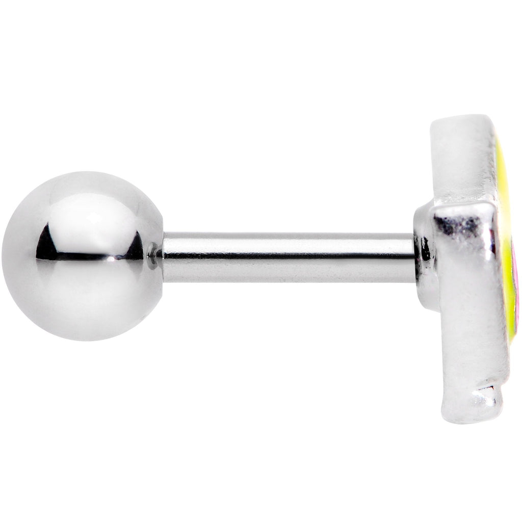 16G 1/4 Yellow Easter Chick Cartilage Tragus Earring