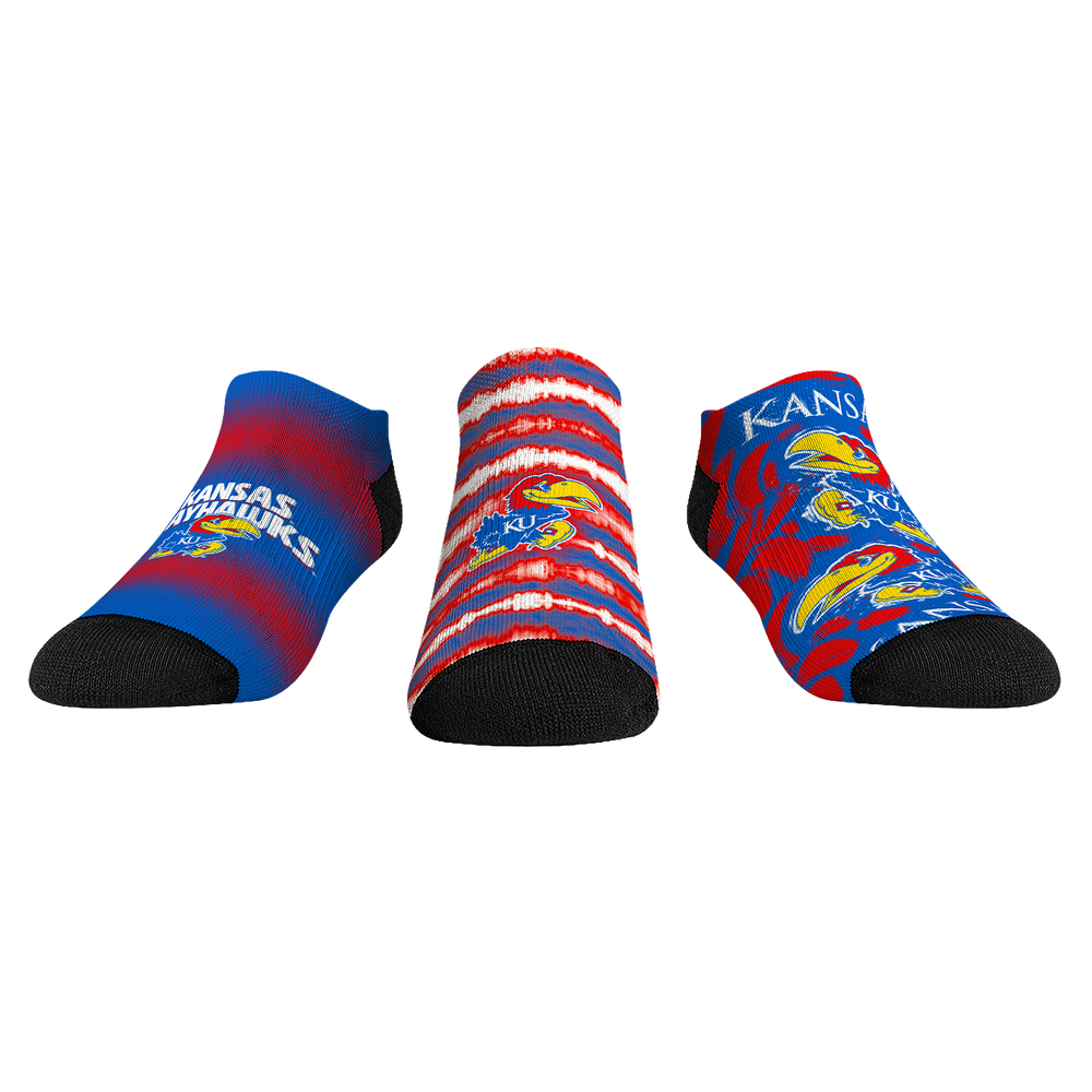 Kansas Jayhawks - Low Cut  - Make Some Noise (3-Pack)