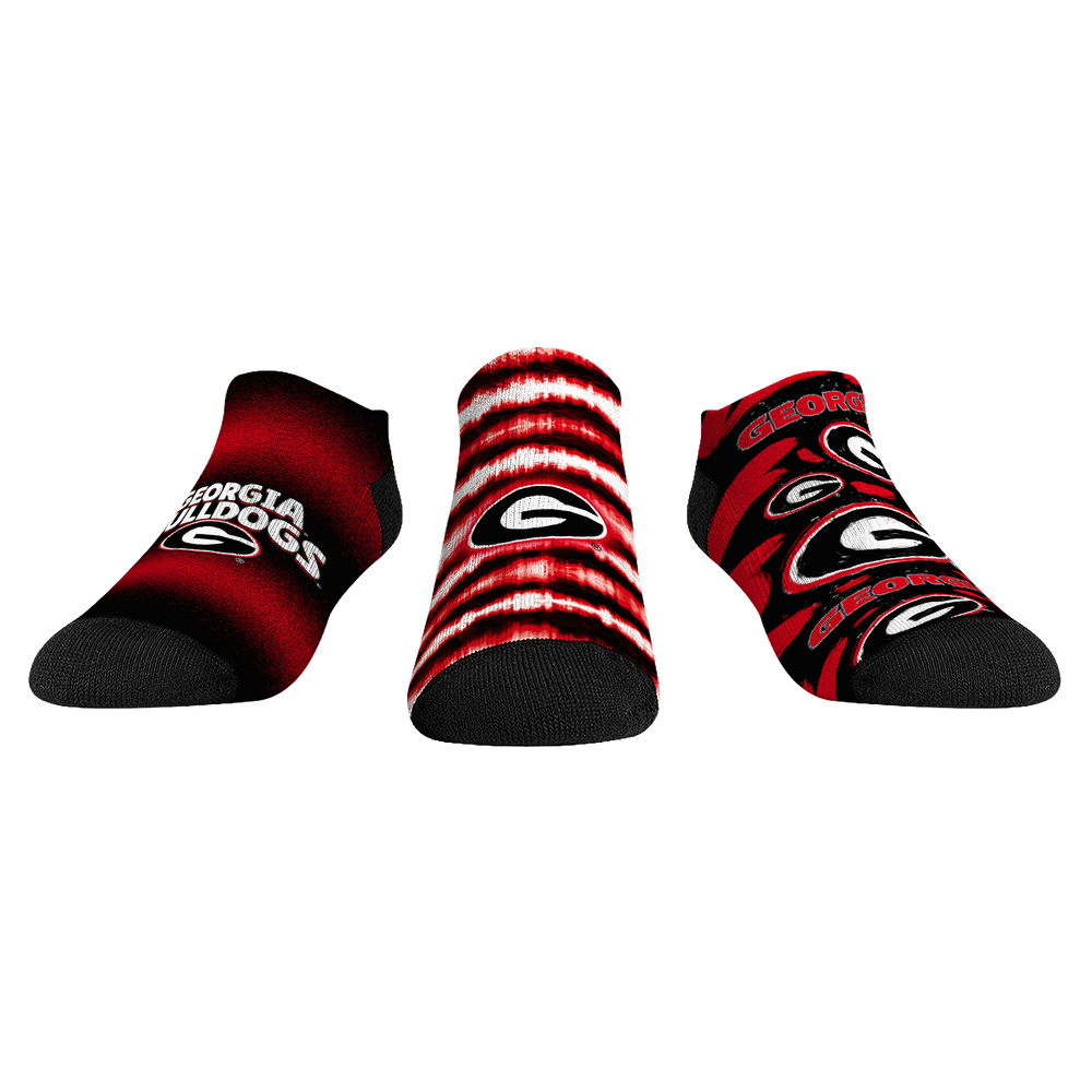 Georgia Bulldogs - Low Cut  - Make Some Noise (3-Pack)