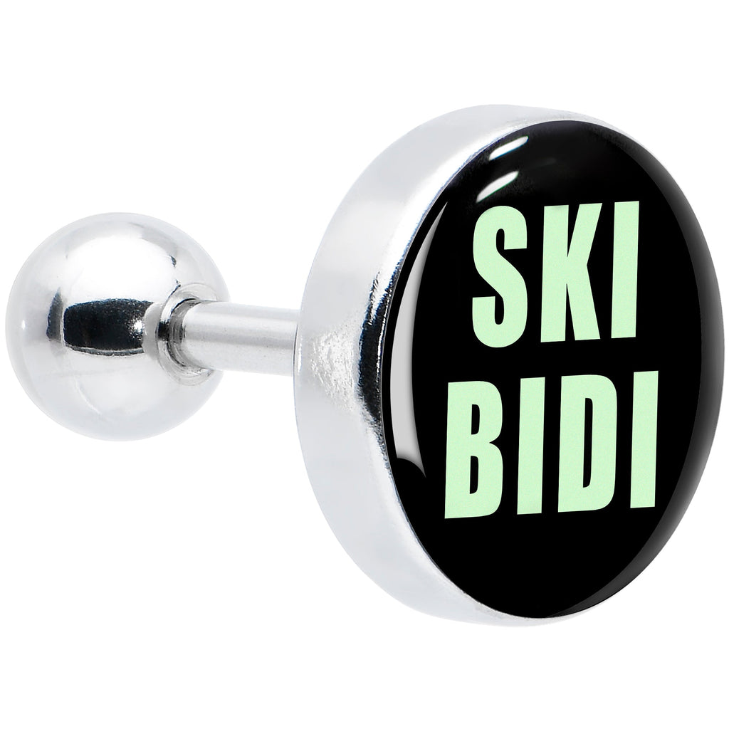 16G 1/4 SKIBIDI Cartilage Tragus Earring by Onyx O