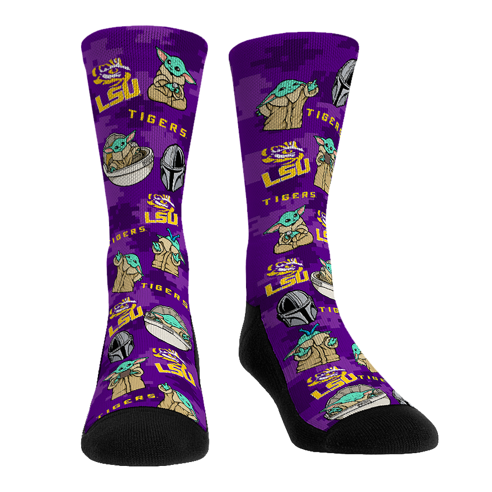 LSU Tigers - Star Wars  - Grogu All-Over