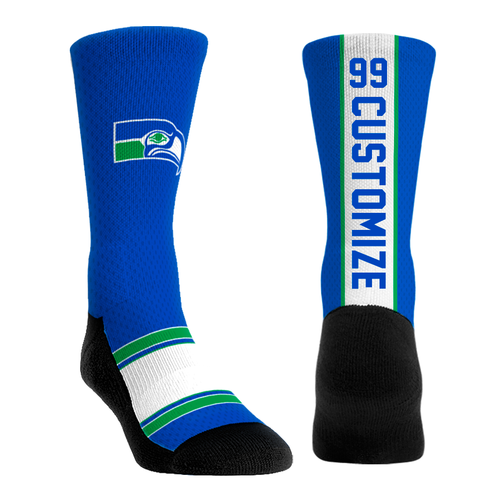 Seattle Seahawks - Throwback Custom Jersey