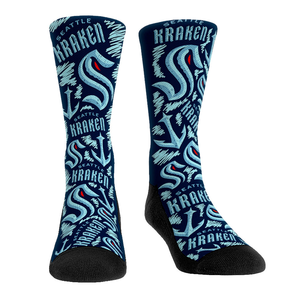 Seattle Kraken - Logo Sketch