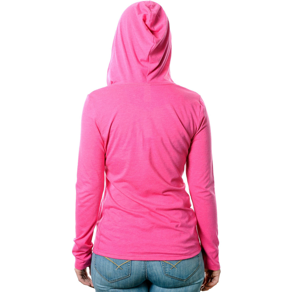 hashtag pierced Black Tapered Long Sleeve Hoodie