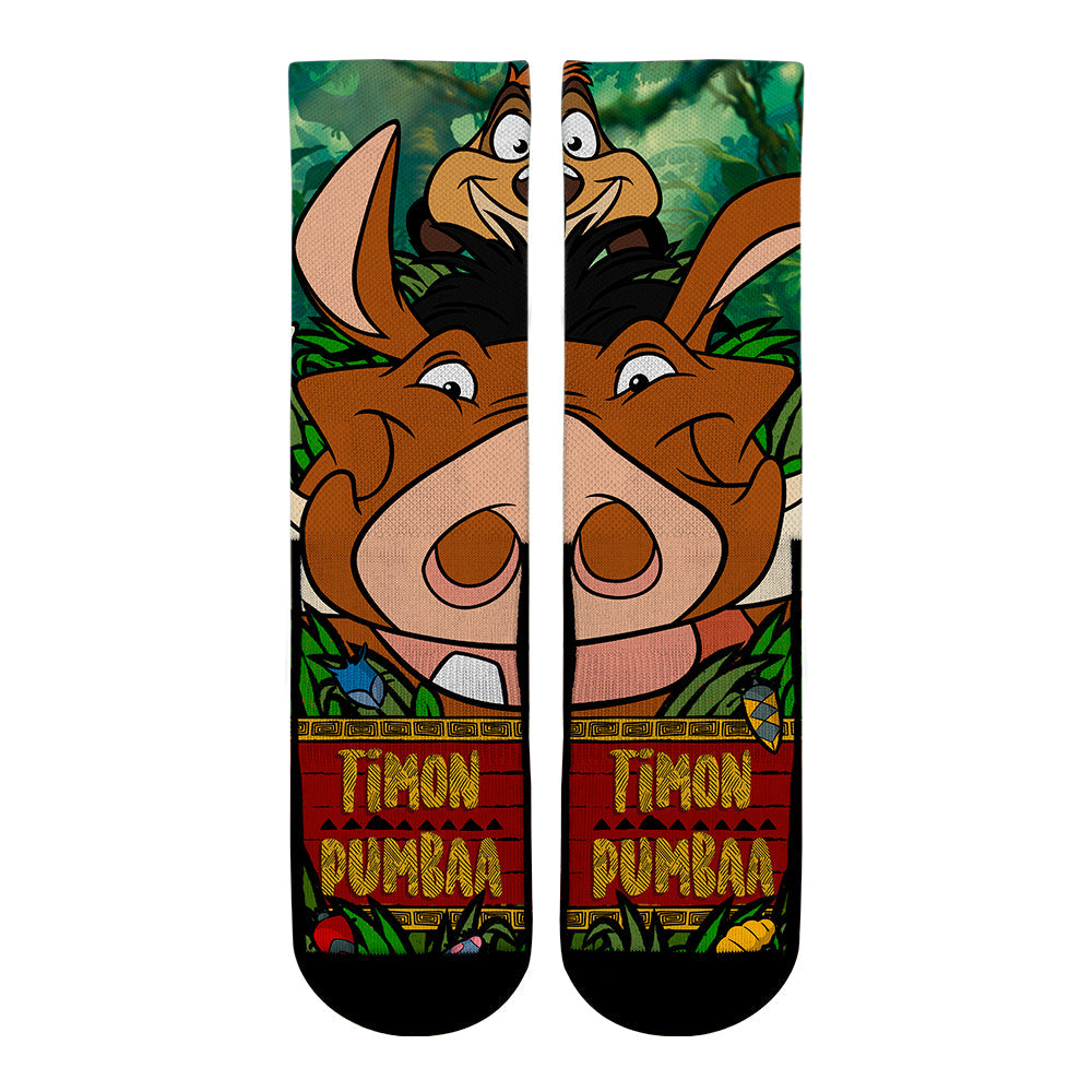 The Lion King - Timon & Pumbaa  - Split Face