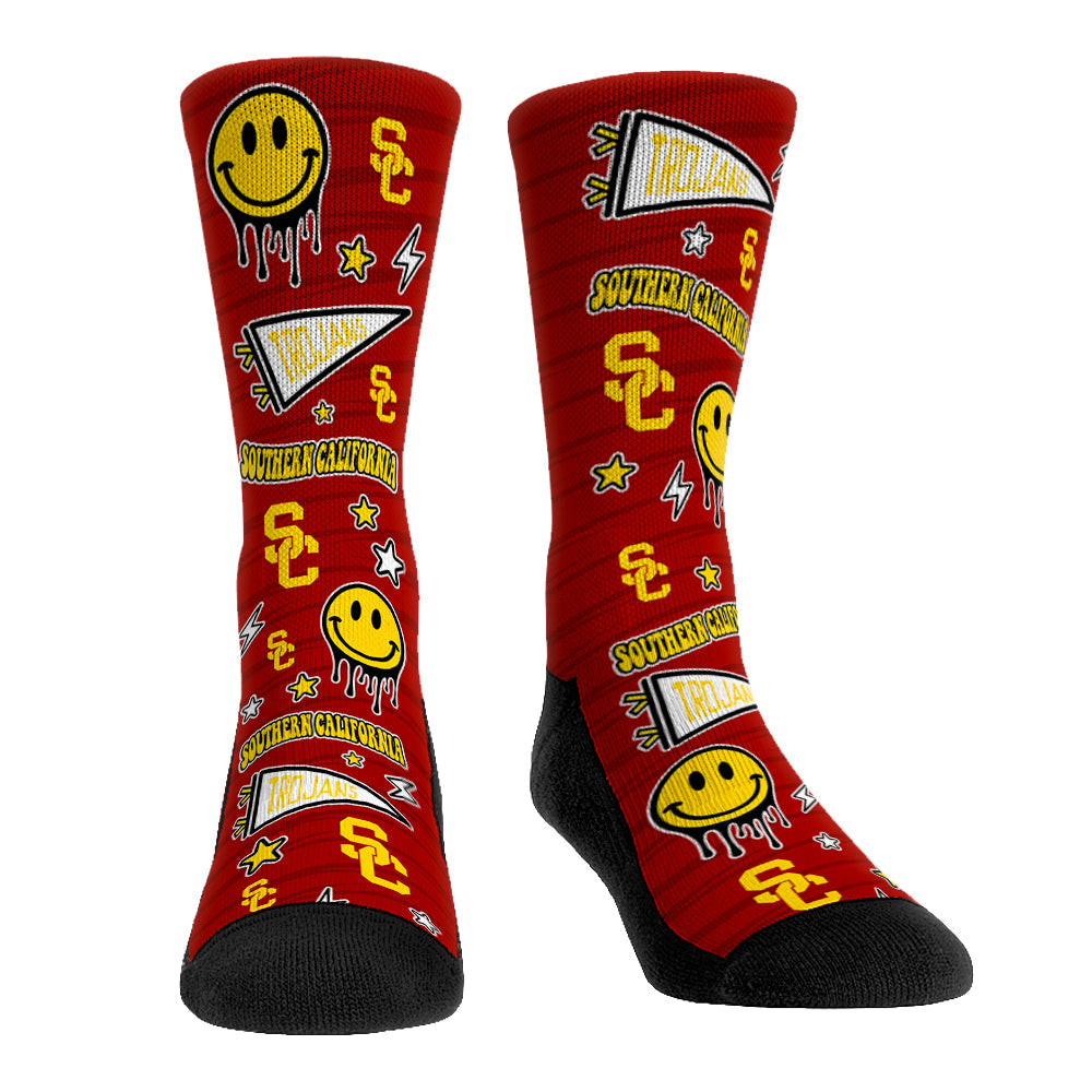 USC Trojans - Smiley Stickers