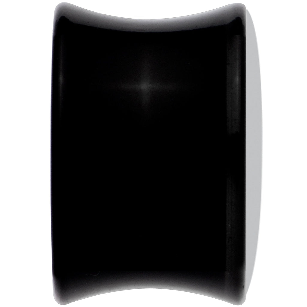 Black Acrylic Green Grenade Saddle Plug Set 9/16