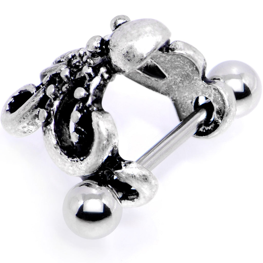 16G 1/2 Outstretched Octopus Cuff Cartilage Earring