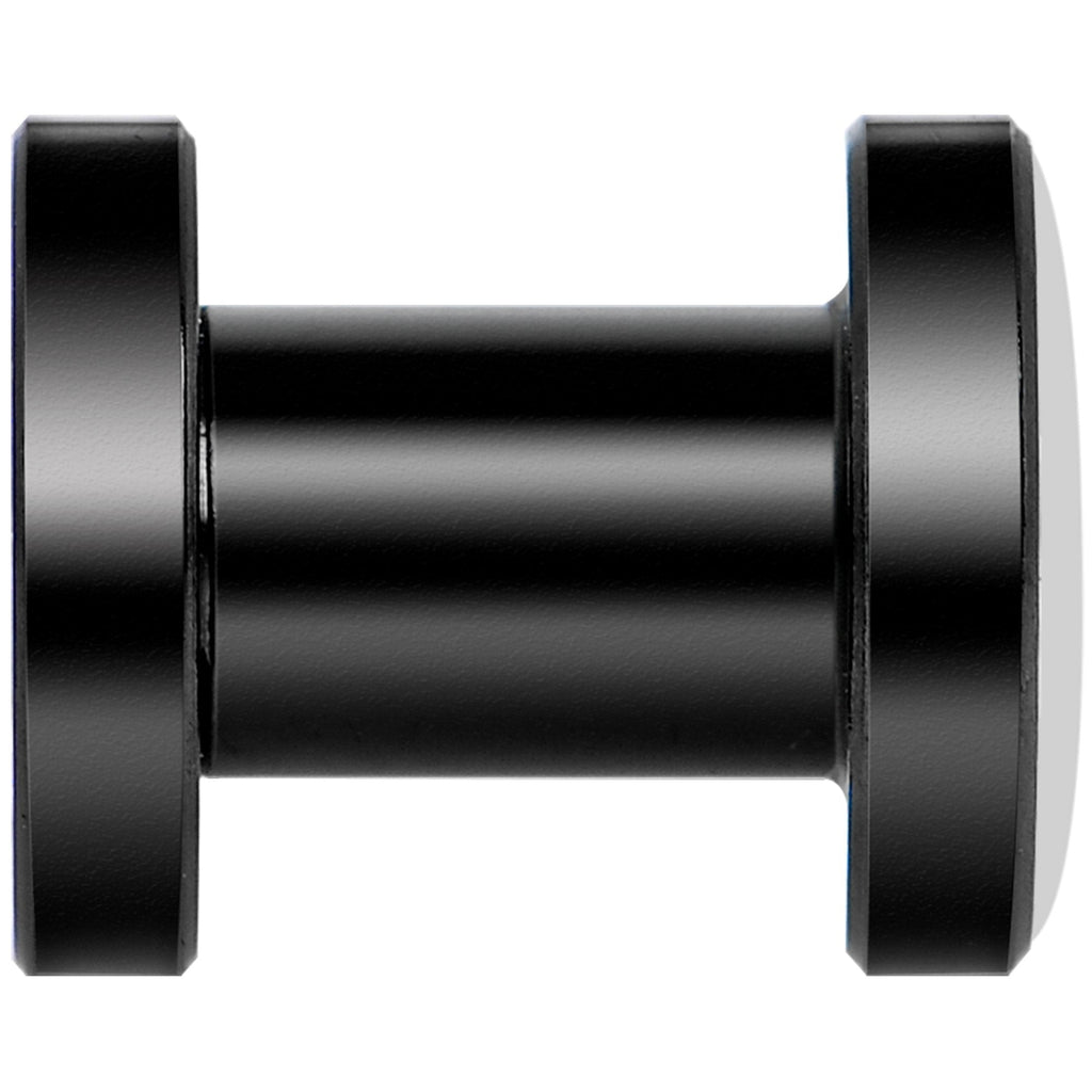 Green Black Skull Black Anodized Screw Fit Plug Set 4G