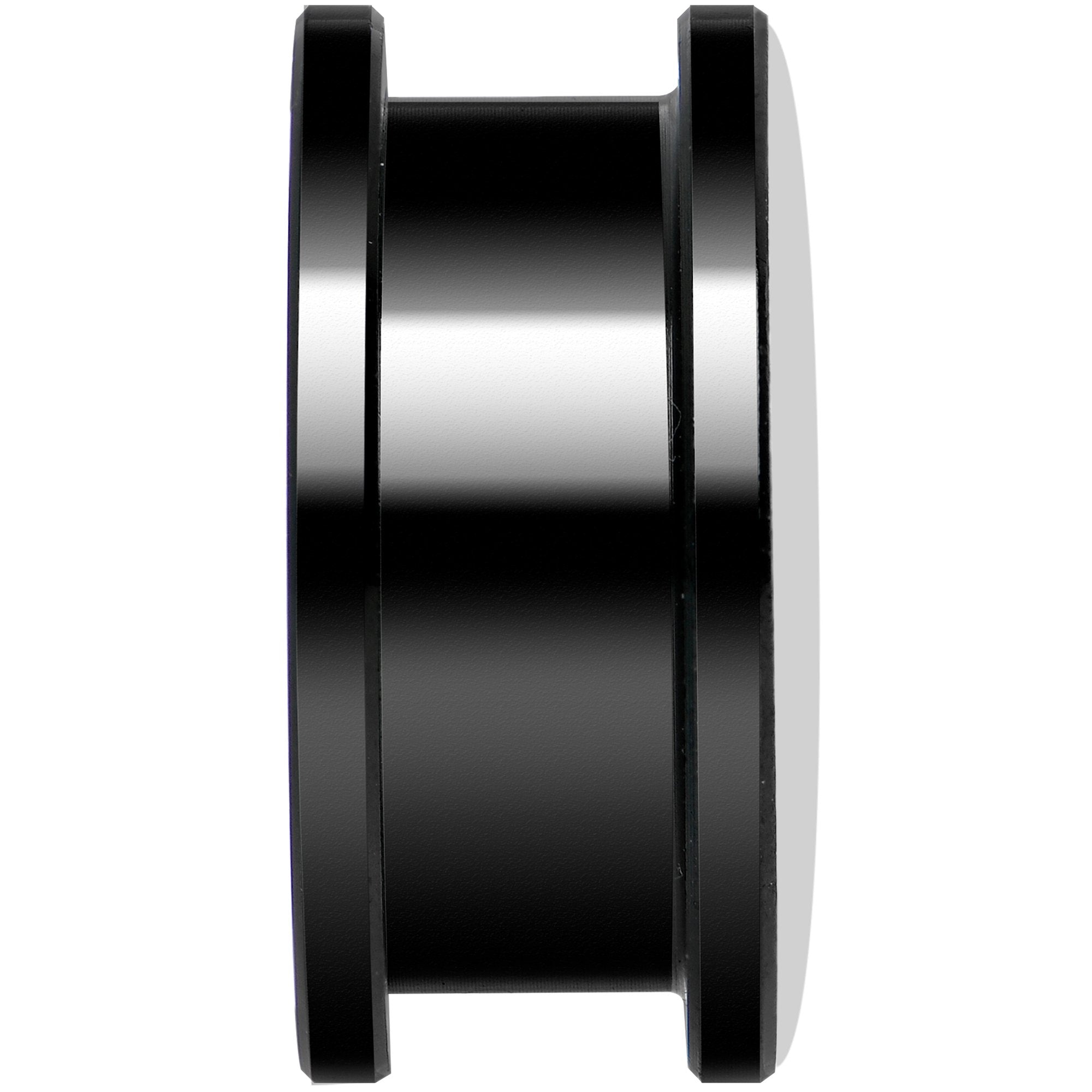 Undead Bride and Groom Halloween Black Anodized Plug Set 20mm